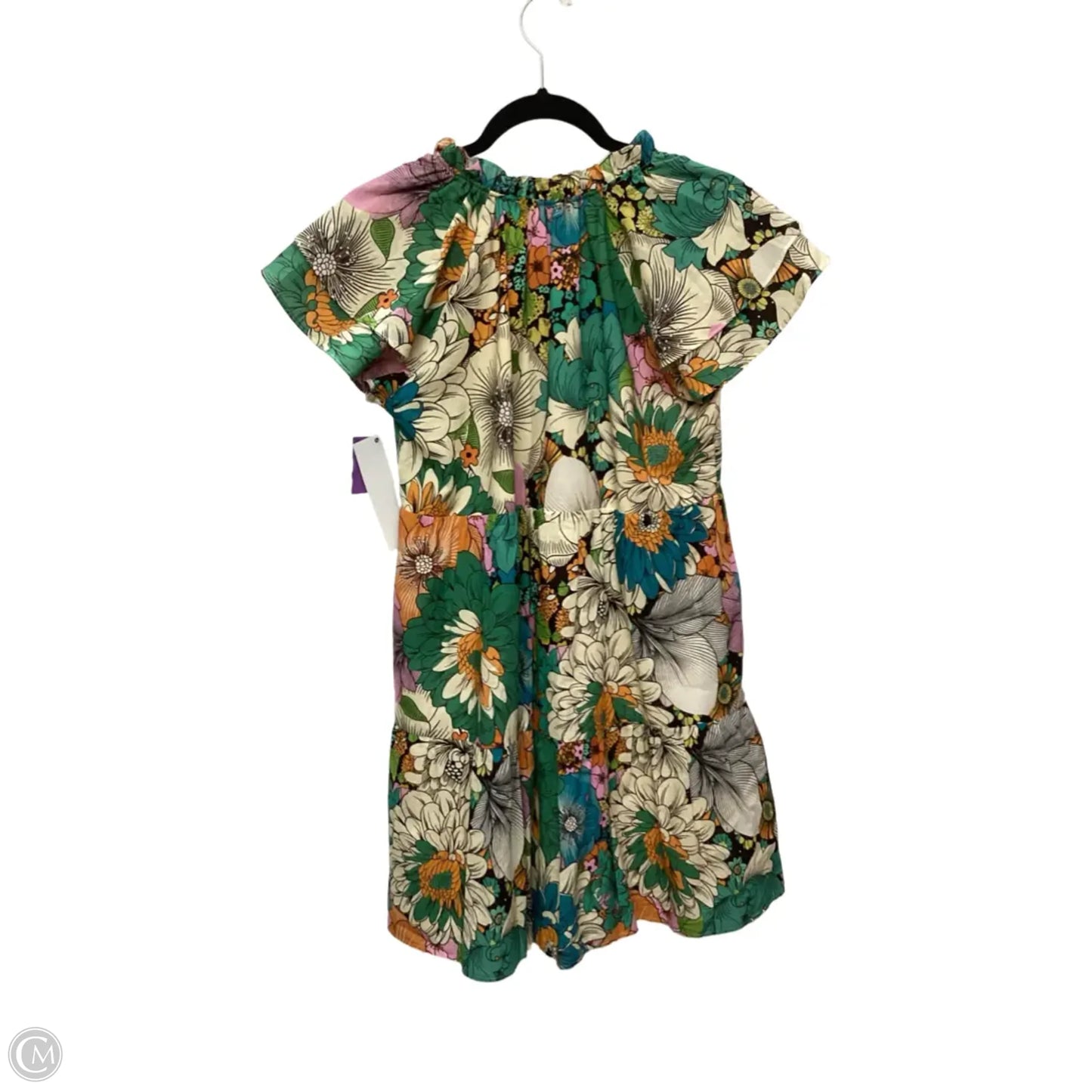Dress Casual Short By Clothes Mentor In Floral Print, Size: S