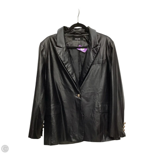 Blazer By Fabrik In Black, Size: L