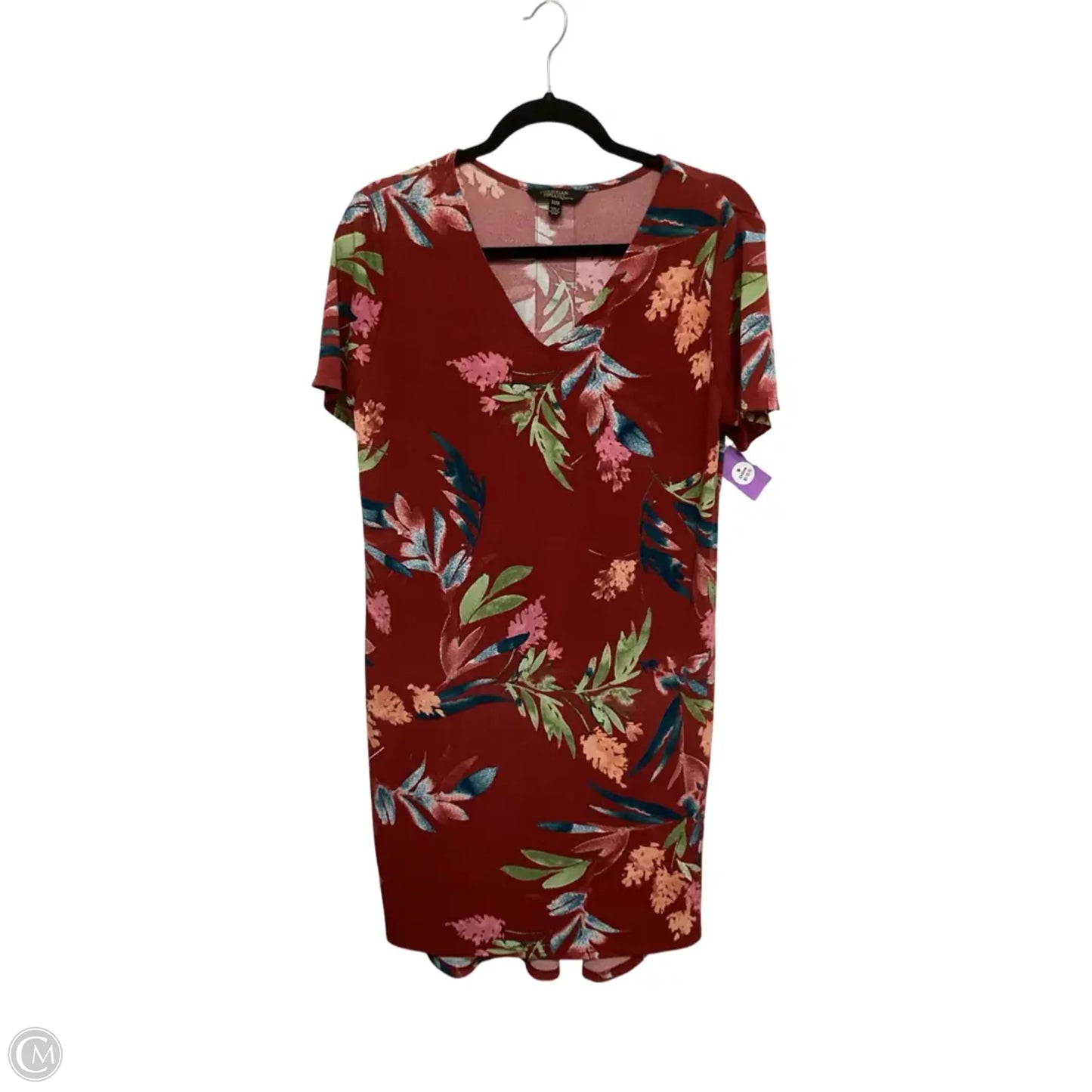 Dress Casual Short By Christian Siriano In Red, Size: M