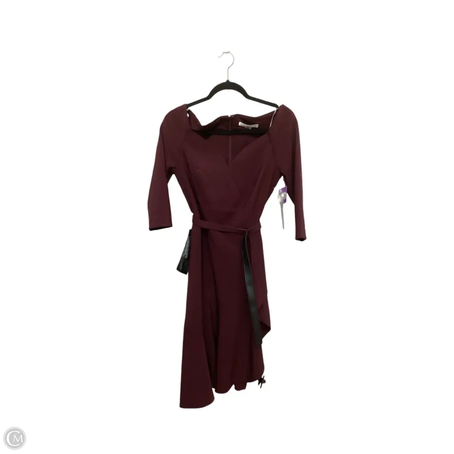 Dress Party Short By Kay Unger In Purple, Size: 8