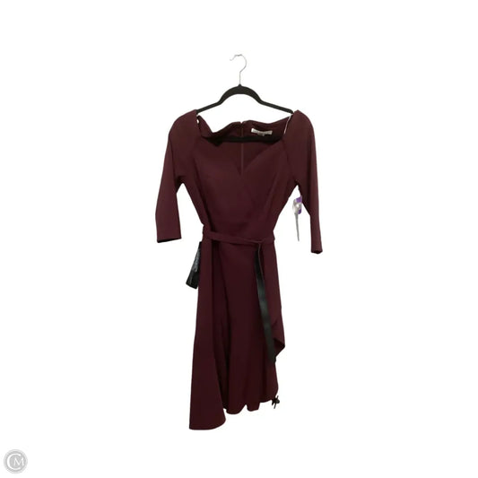 Dress Party Short By Kay Unger In Purple, Size: 8