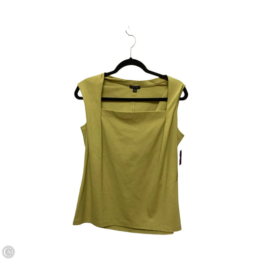 Tank Top Designer By Lafayette 148 In Green, Size: Xl