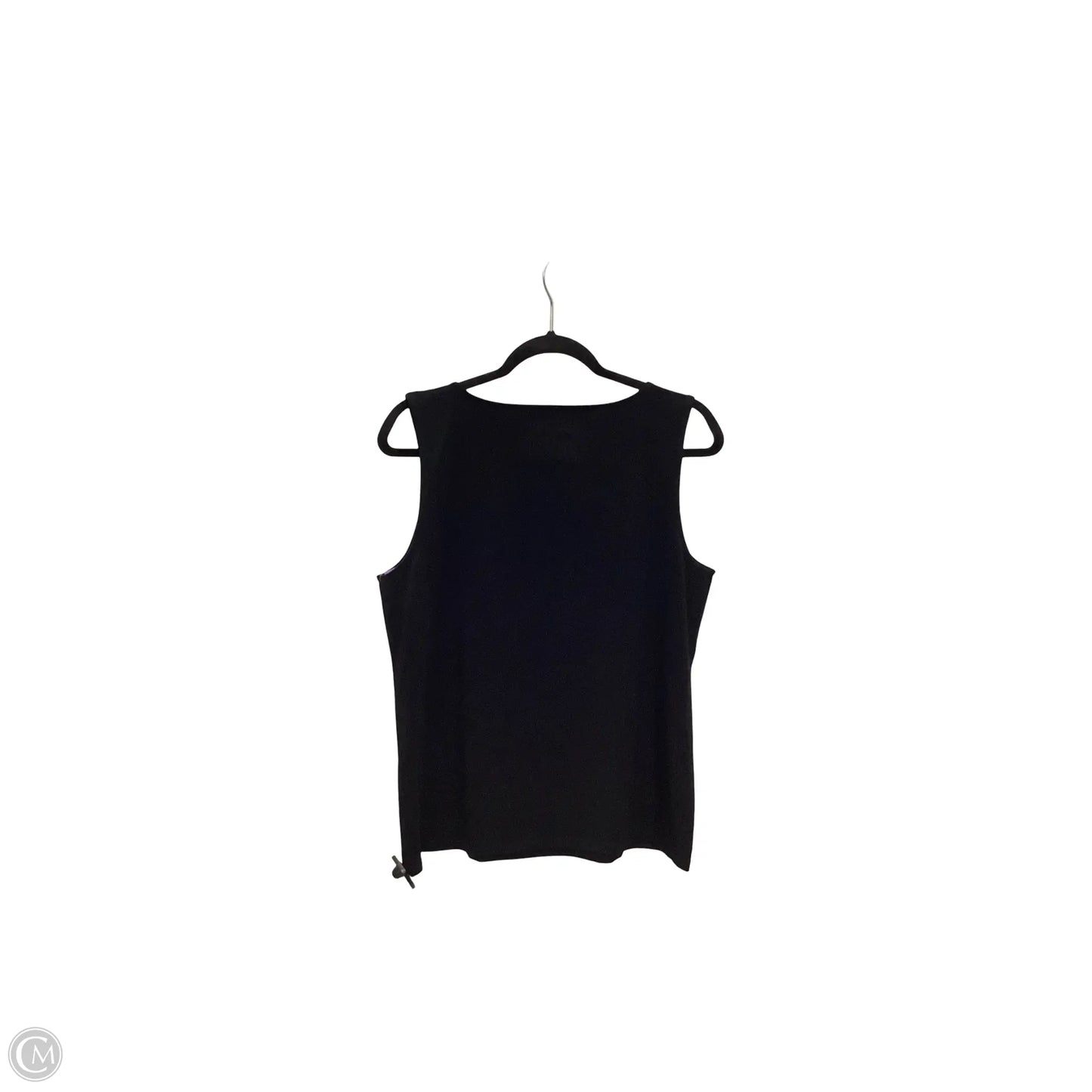 Top Sleeveless Basic By Chicos In Black, Size: 2