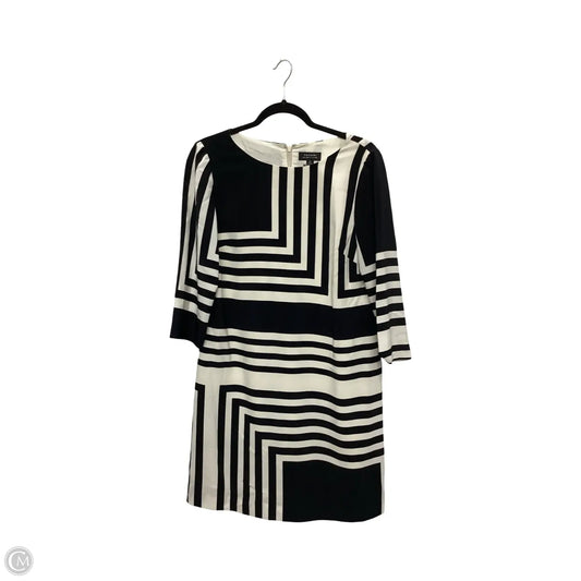 Dress Casual Short By Tahari By Arthur Levine In Geometric Pattern, Size: 6