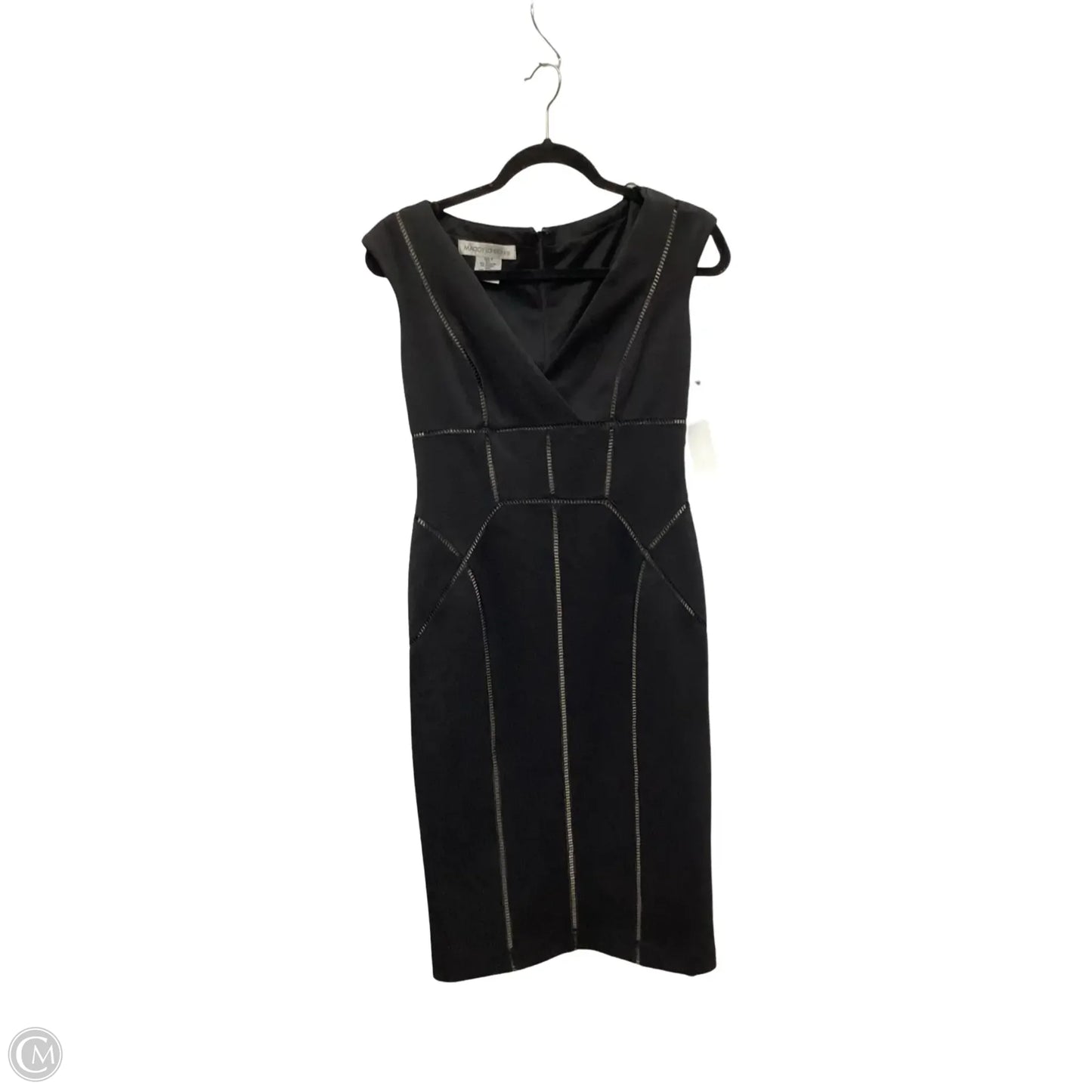 Designer Dress Party Short By Maggy London In Black, Size: 6