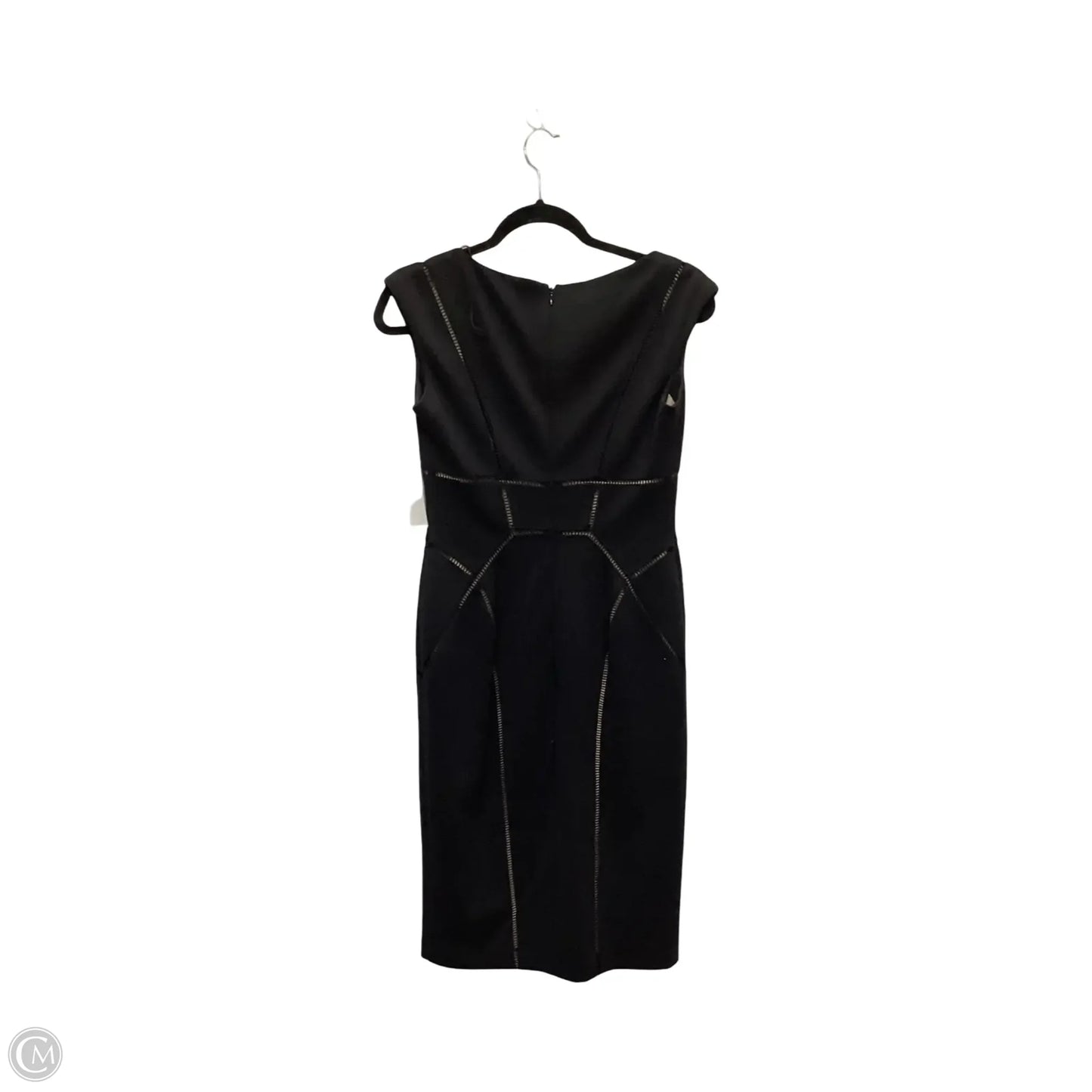 Designer Dress Party Short By Maggy London In Black, Size: 6