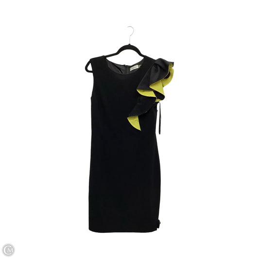 Dress Party Short By Calvin Klein In Black, Size: 6