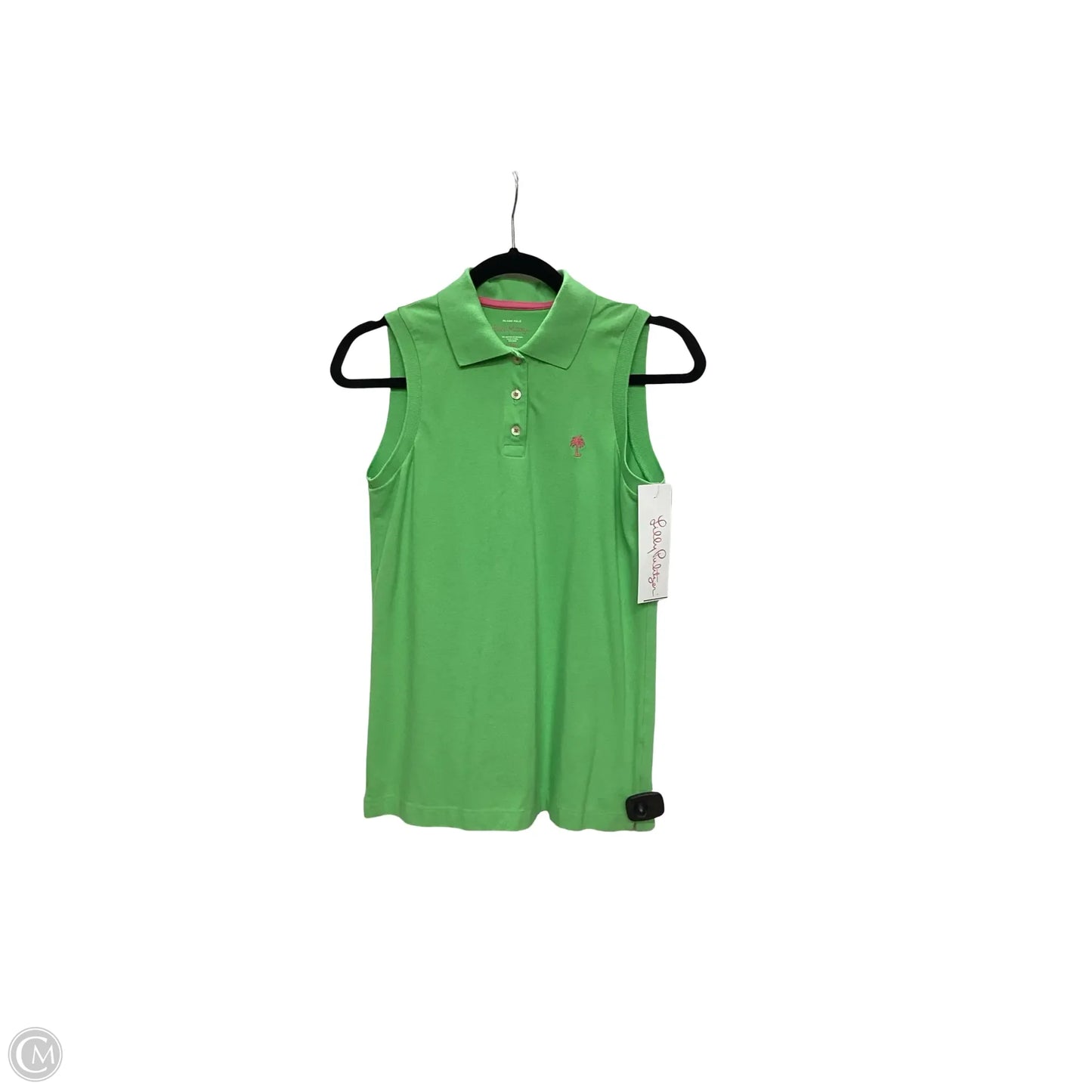 Blouse Designer By Lilly Pulitzer In Green, Size: S