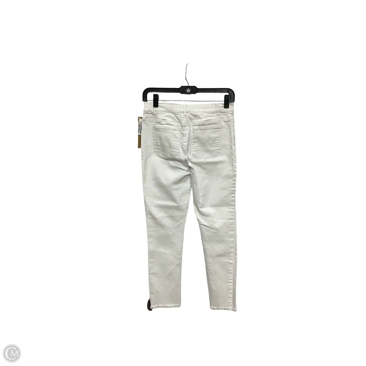 Designer Jeans Skinny By Tyler Boe In White, Size: 4