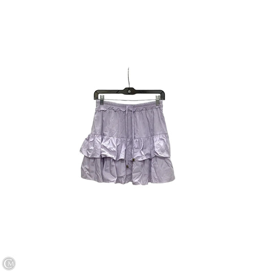 Skirt Mini & Short By Entro In Purple, Size: S
