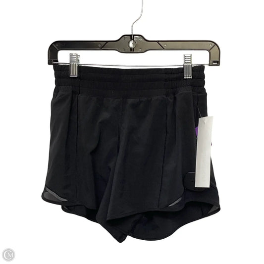 Athletic Shorts By Lululemon In Black, Size: 4