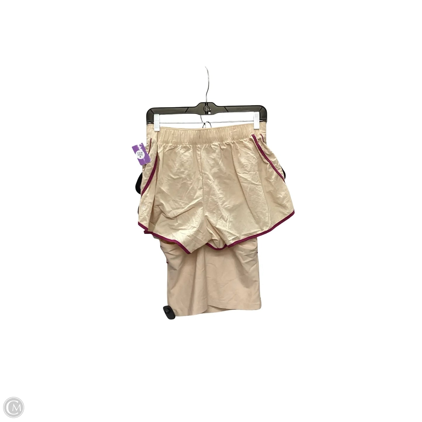 Athletic Shorts 2pc By Old Navy In Tan, Size: S