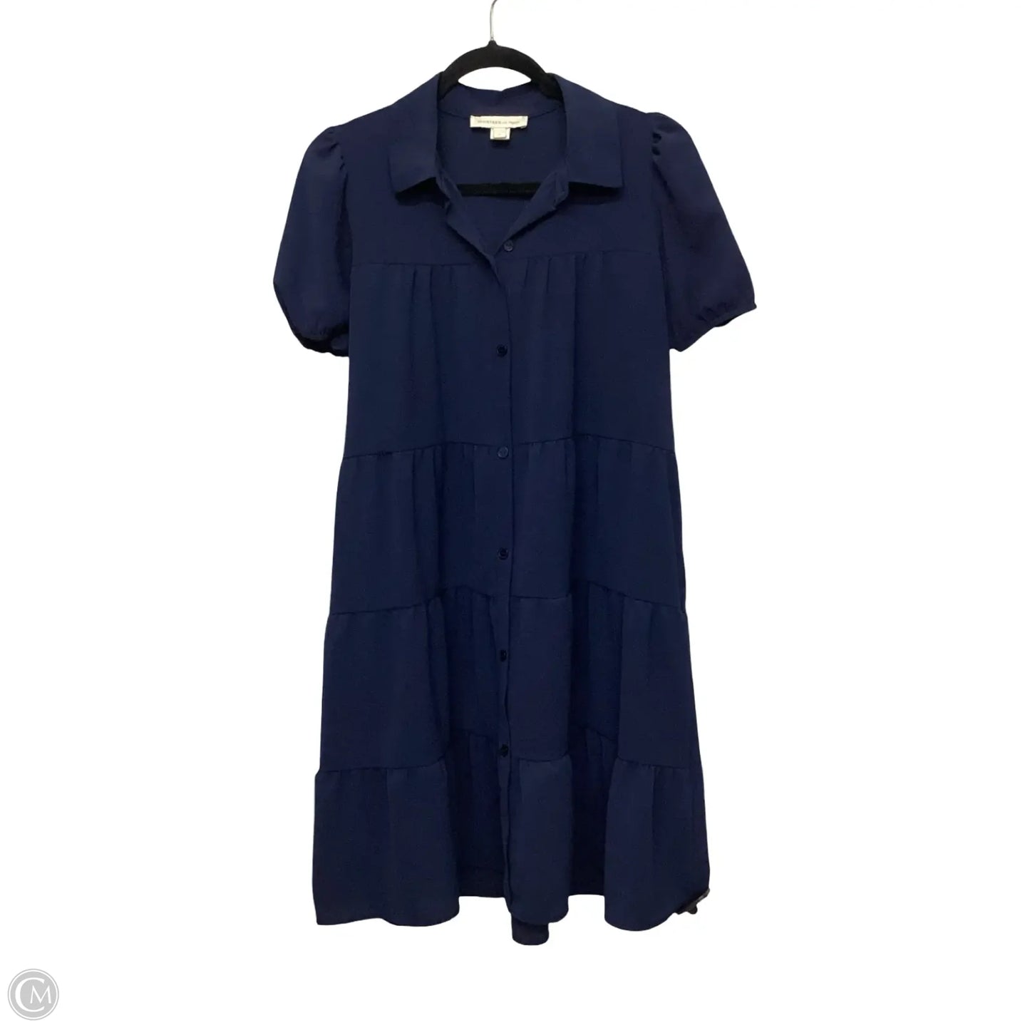 Dress Casual Short By Monteau In Nautical Print, Size: M