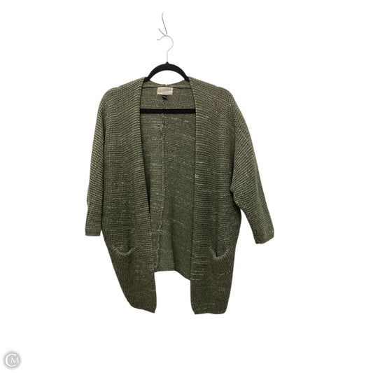 Sweater Cardigan By Universal Thread In Green, Size: Xs