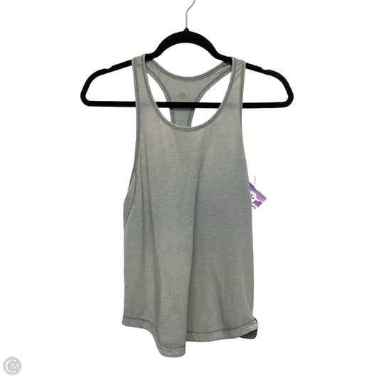 Athletic Tank Top By Lululemon In Blue, Size: 6