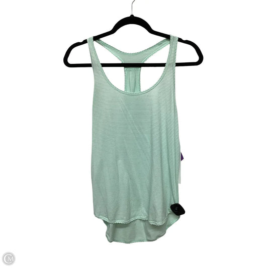 Athletic Tank Top By Lululemon In Green, Size: 6