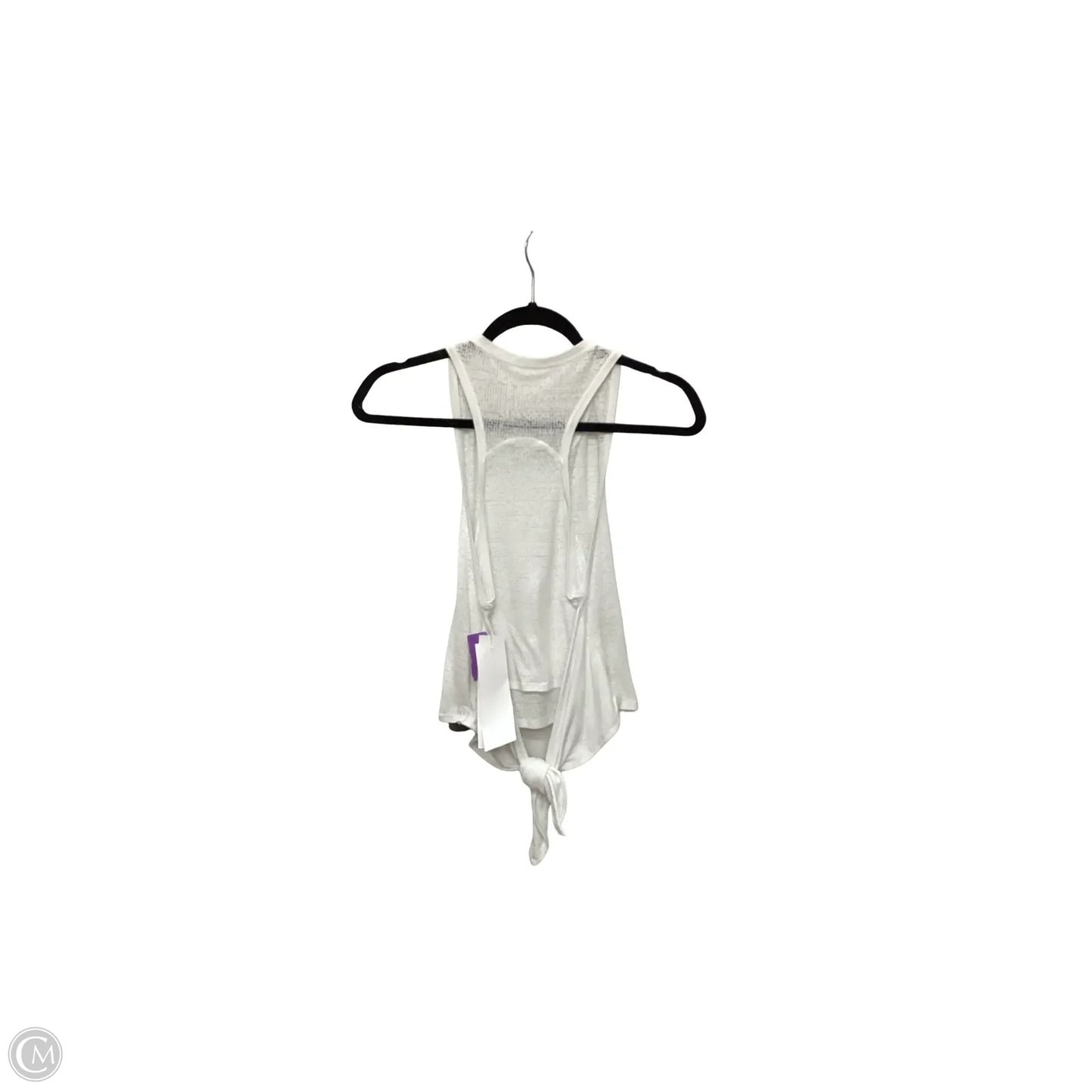 Athletic Tank Top By Lululemon In White, Size: 6