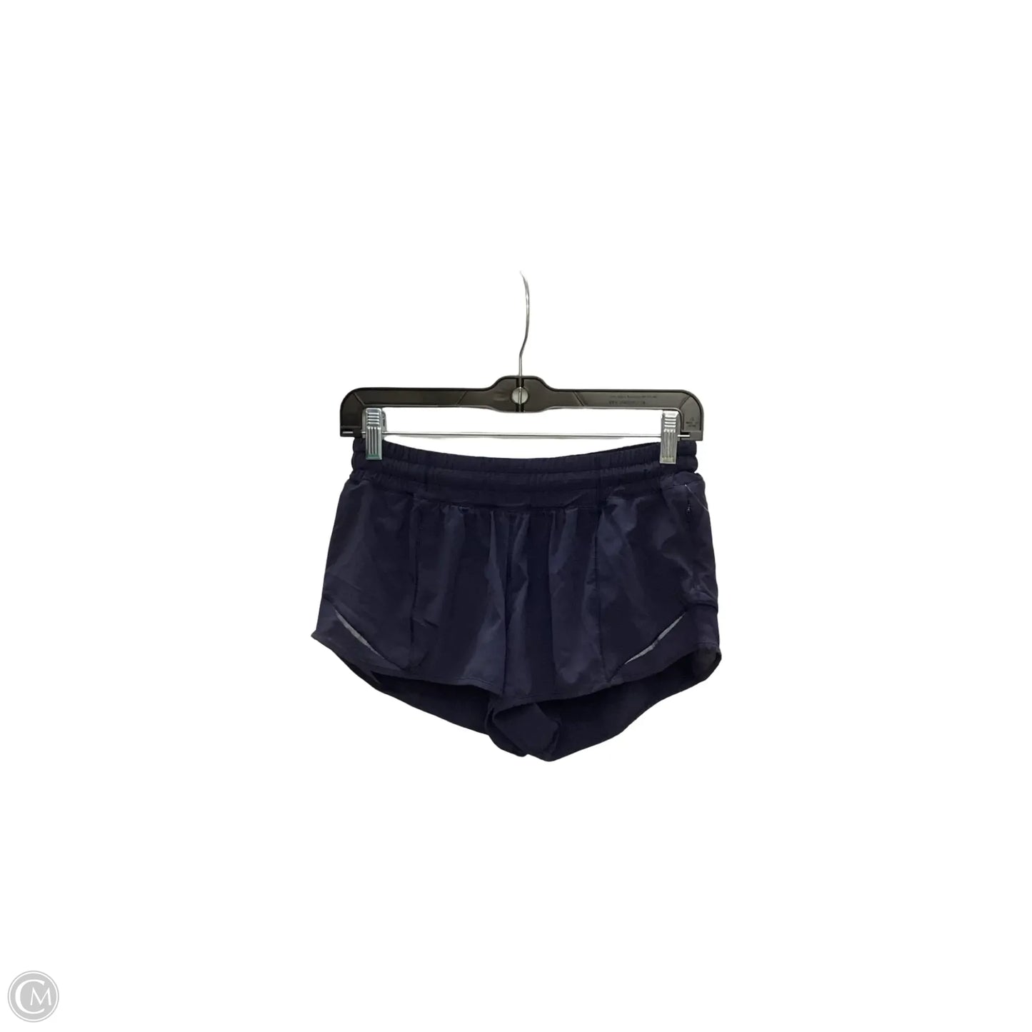 Athletic Shorts By Lululemon In Navy, Size: 6