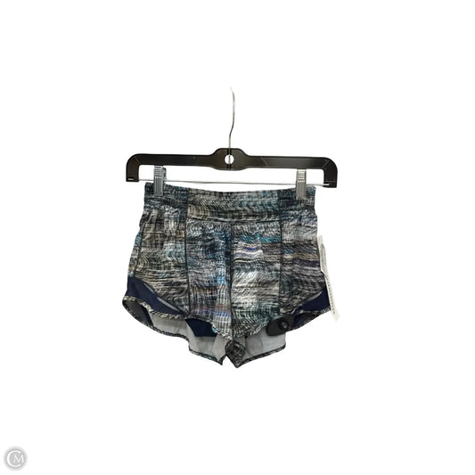 Athletic Shorts By Lululemon In Multi-colored, Size: 4