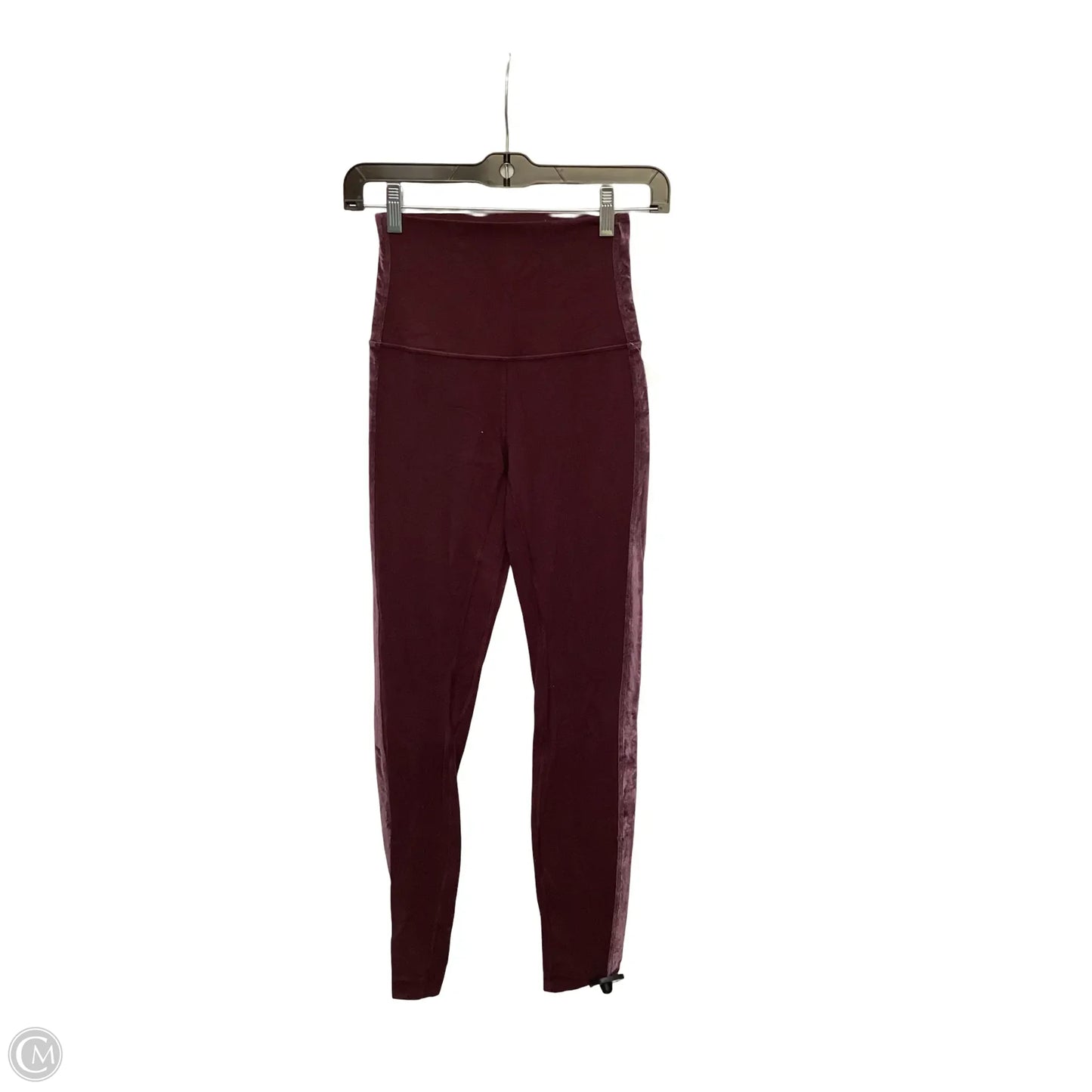 Athletic Leggings By Lululemon In Red, Size: 4