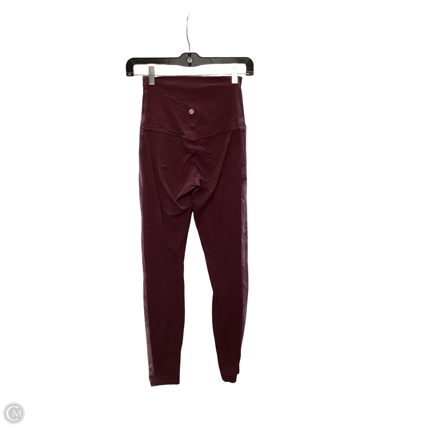 Athletic Leggings By Lululemon In Red, Size: 4