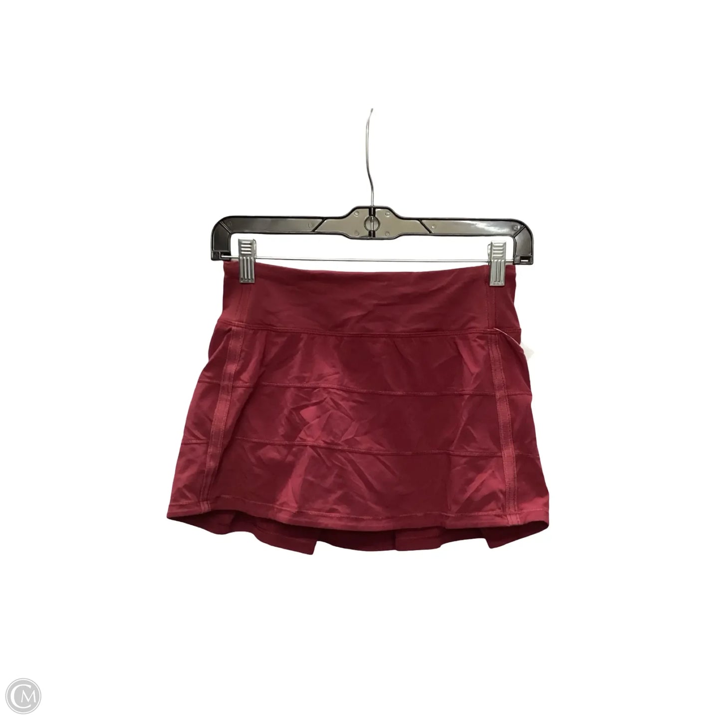 Athletic Skirt By Lululemon In Red, Size: 2