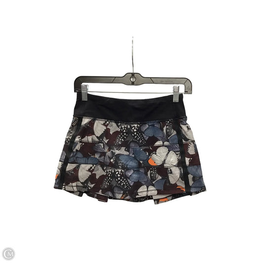 Athletic Skirt By Lululemon In Multi-colored, Size: 2