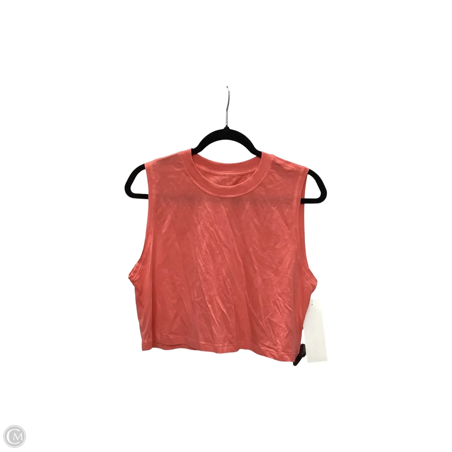Athletic Tank Top By Lululemon In Orange, Size: 6