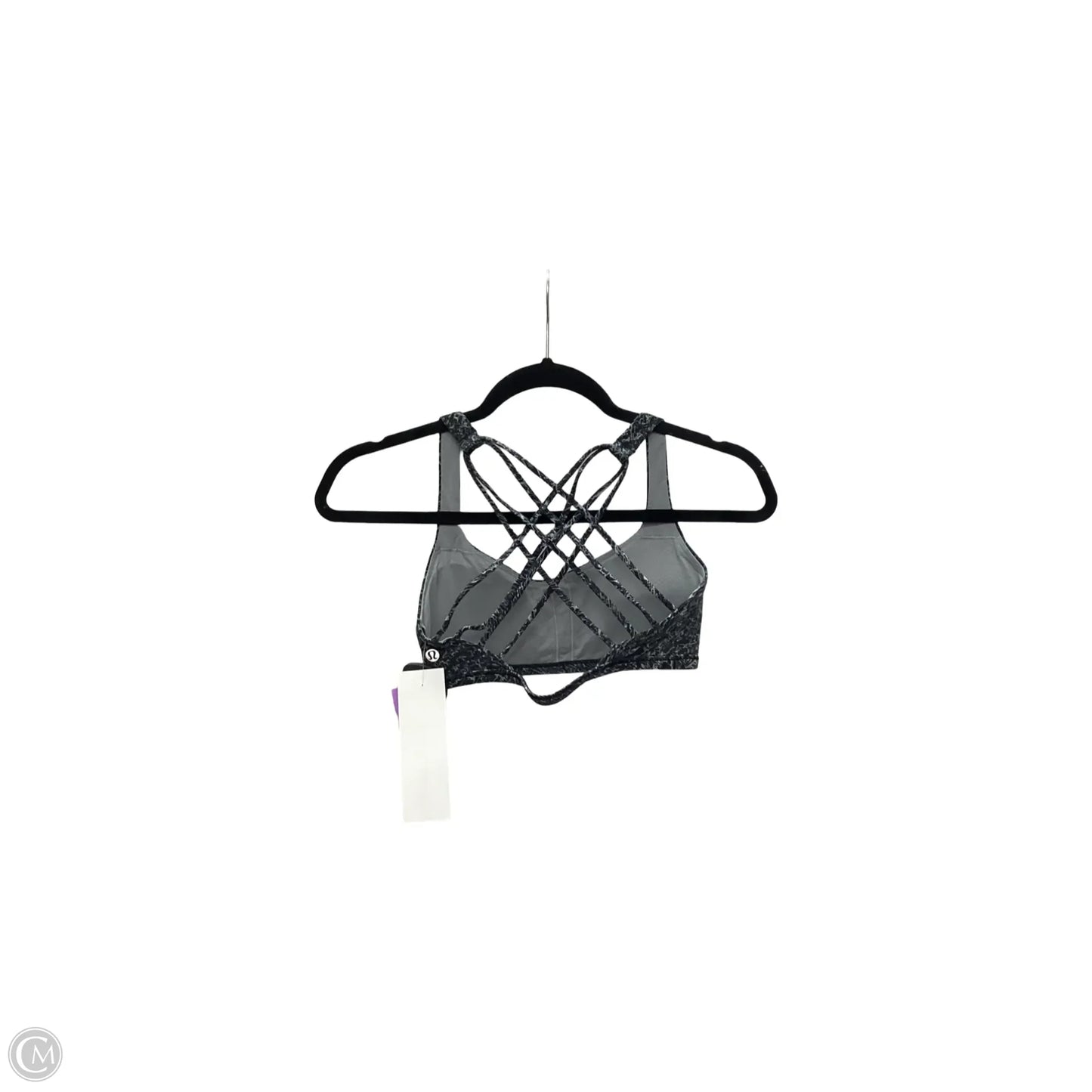 Athletic Bra By Lululemon In Grey, Size: 6