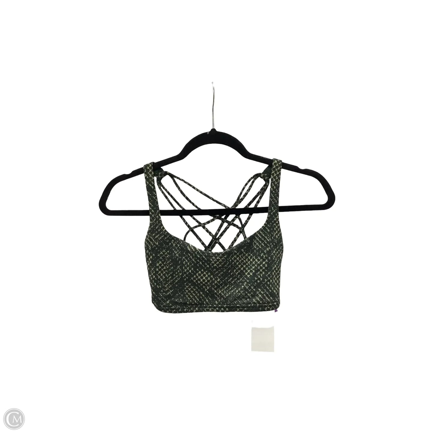 Athletic Bra By Lululemon In Green, Size: 6