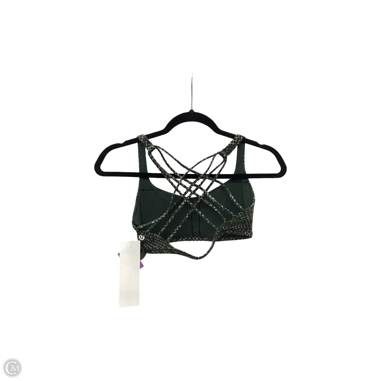 Athletic Bra By Lululemon In Green, Size: 6
