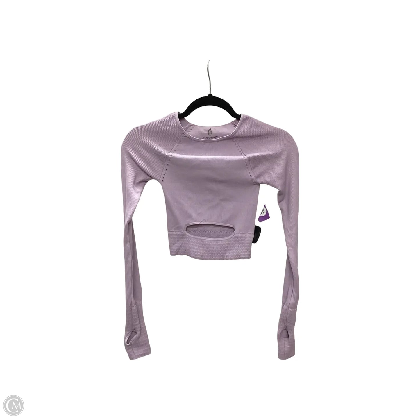 Top Long Sleeve By Free People In Purple, Size: Xs