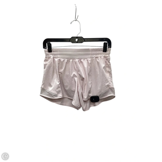Athletic Shorts By Lululemon In Pink, Size: 6