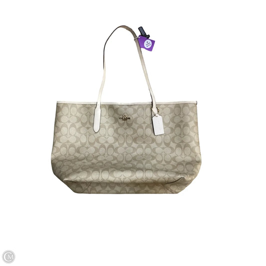 Tote Designer By Coach, Size: Large