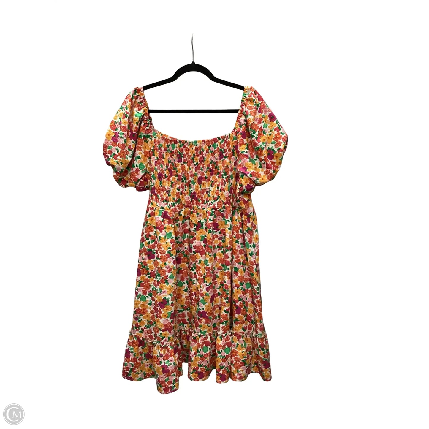Dress Casual Short By Umgee In Floral Print, Size: 2x