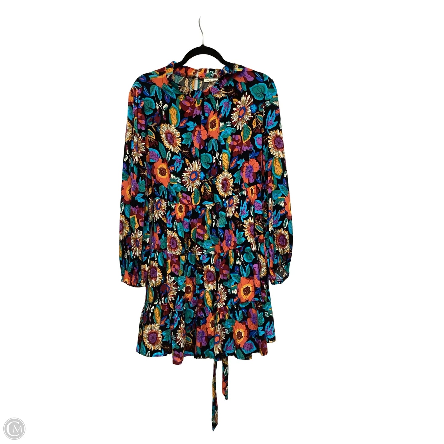 Dress Casual Midi By Jodifl In Floral Print, Size: 1x