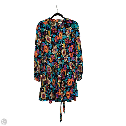 Dress Casual Midi By Jodifl In Floral Print, Size: 1x