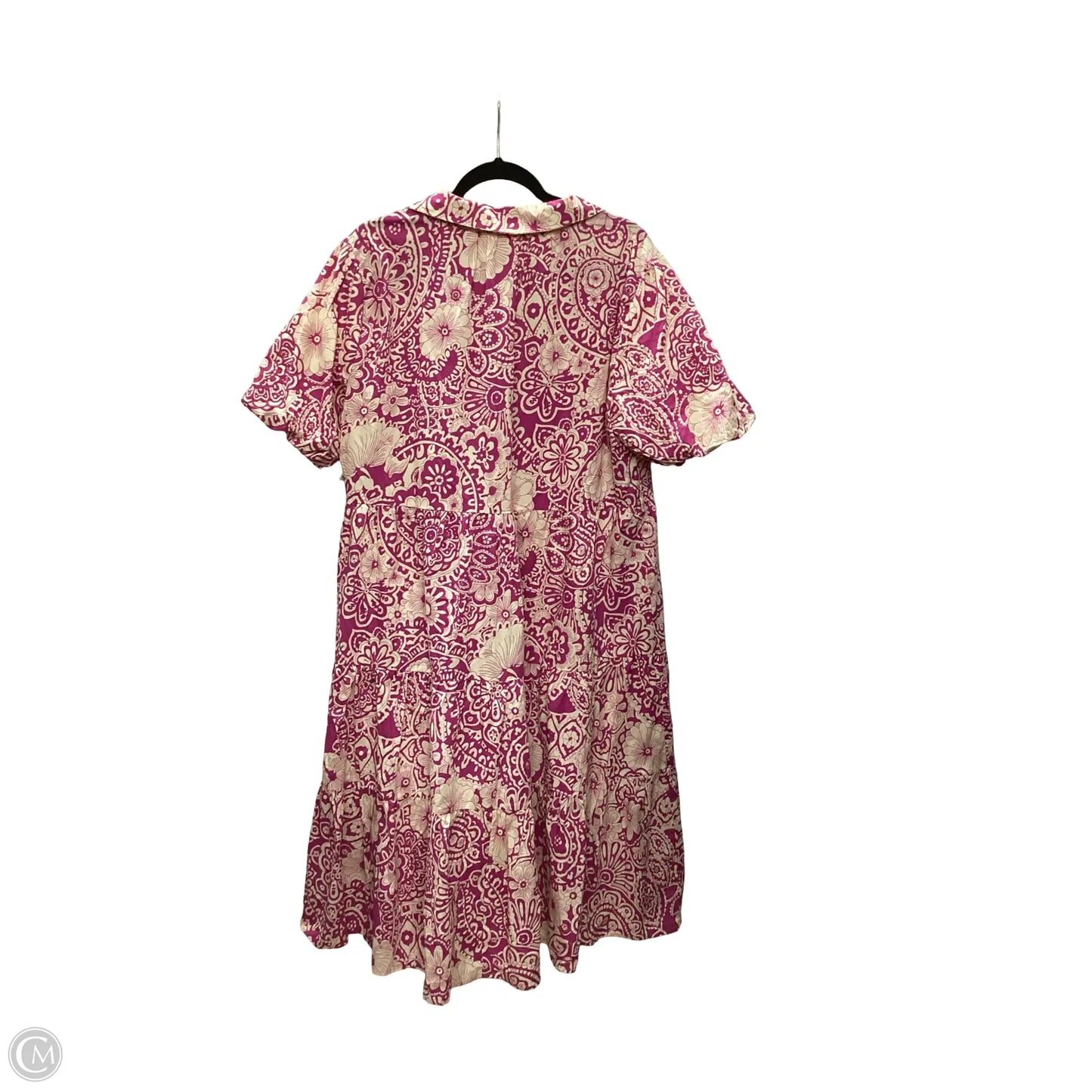 Dress Casual Midi By Umgee In Pink, Size: 2x