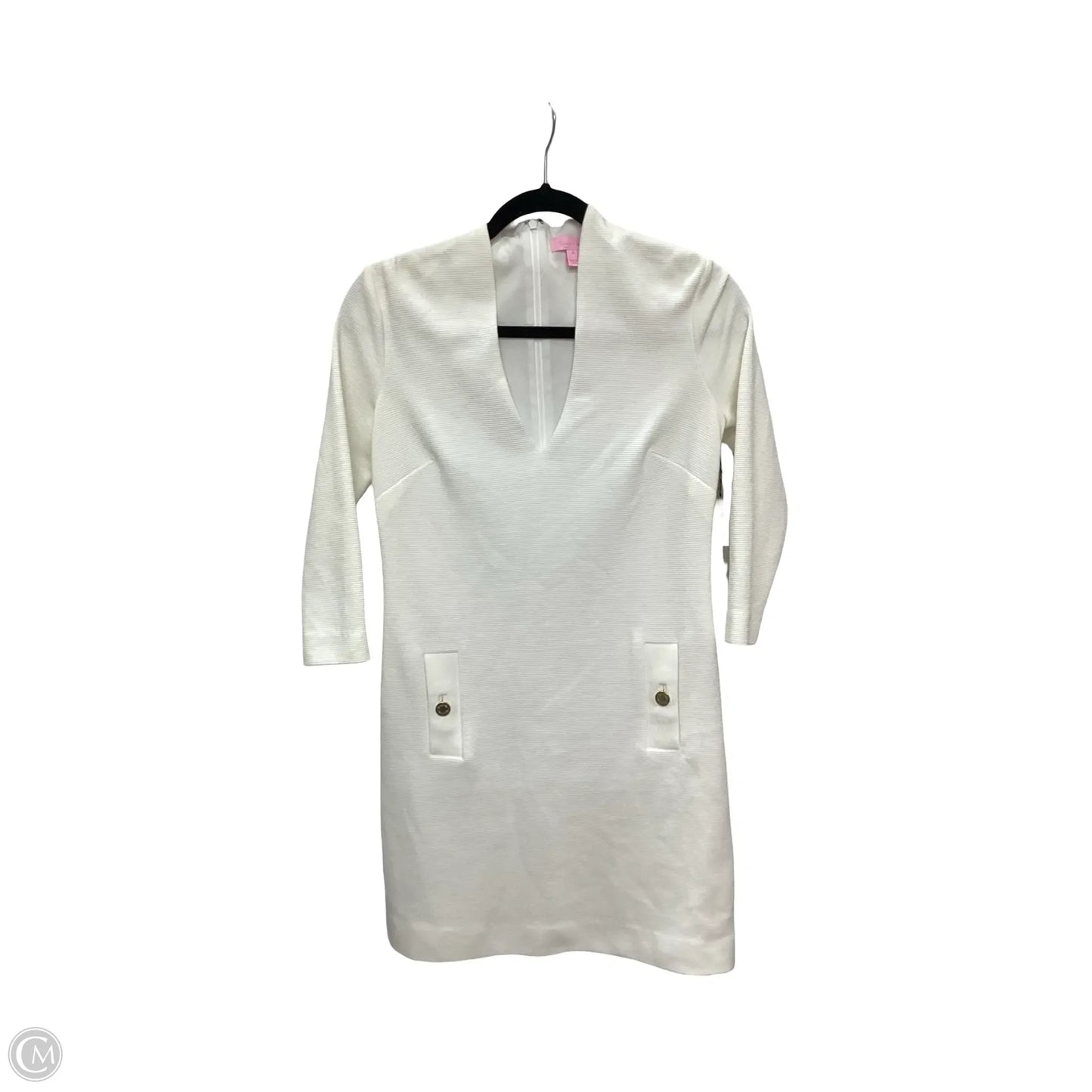 Dress Designer By Lilly Pulitzer In White, Size: S