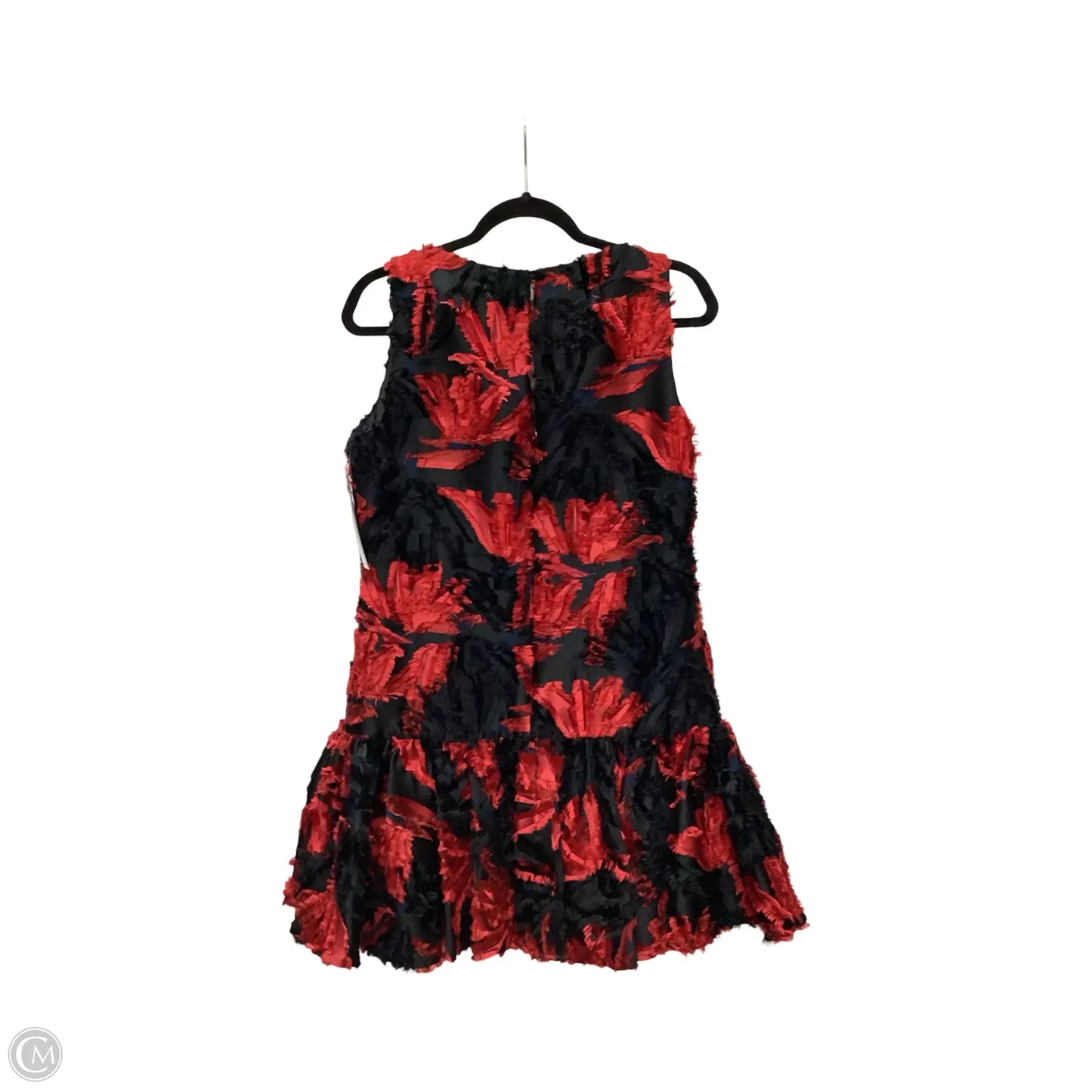 Dress Designer By Milly In Black & Red, Size: 12