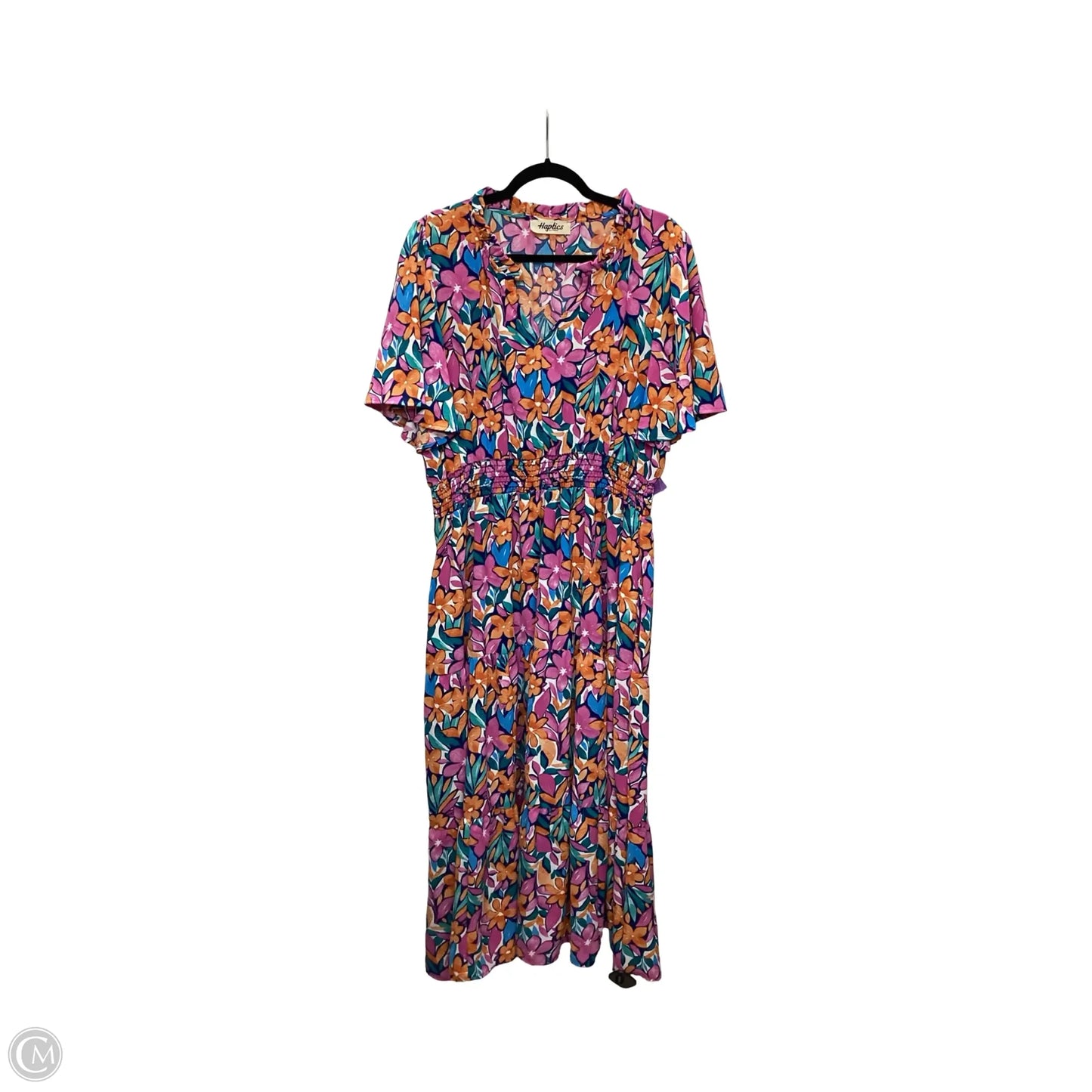 Dress Casual Maxi By Haptics In Floral Print, Size: 2x