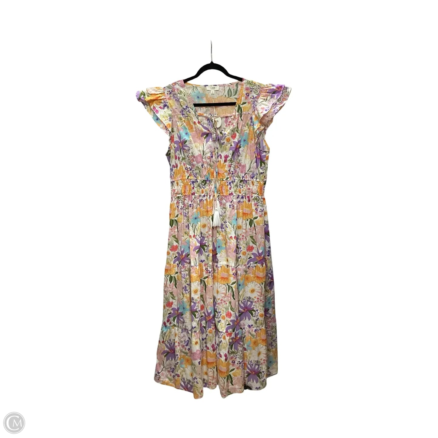 Dress Casual Maxi By Oddi In Floral Print, Size: 2x