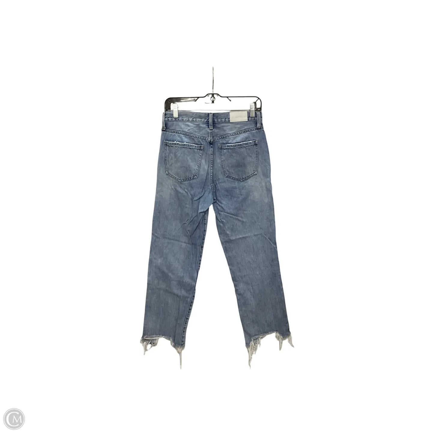 Desinger Jeans Cropped By Pistola In Blue Denim, Size: 4