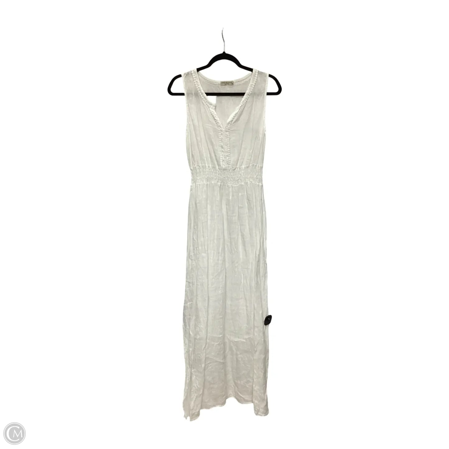 Dress Casual Midi By Terzo Millennio In White, Size: M