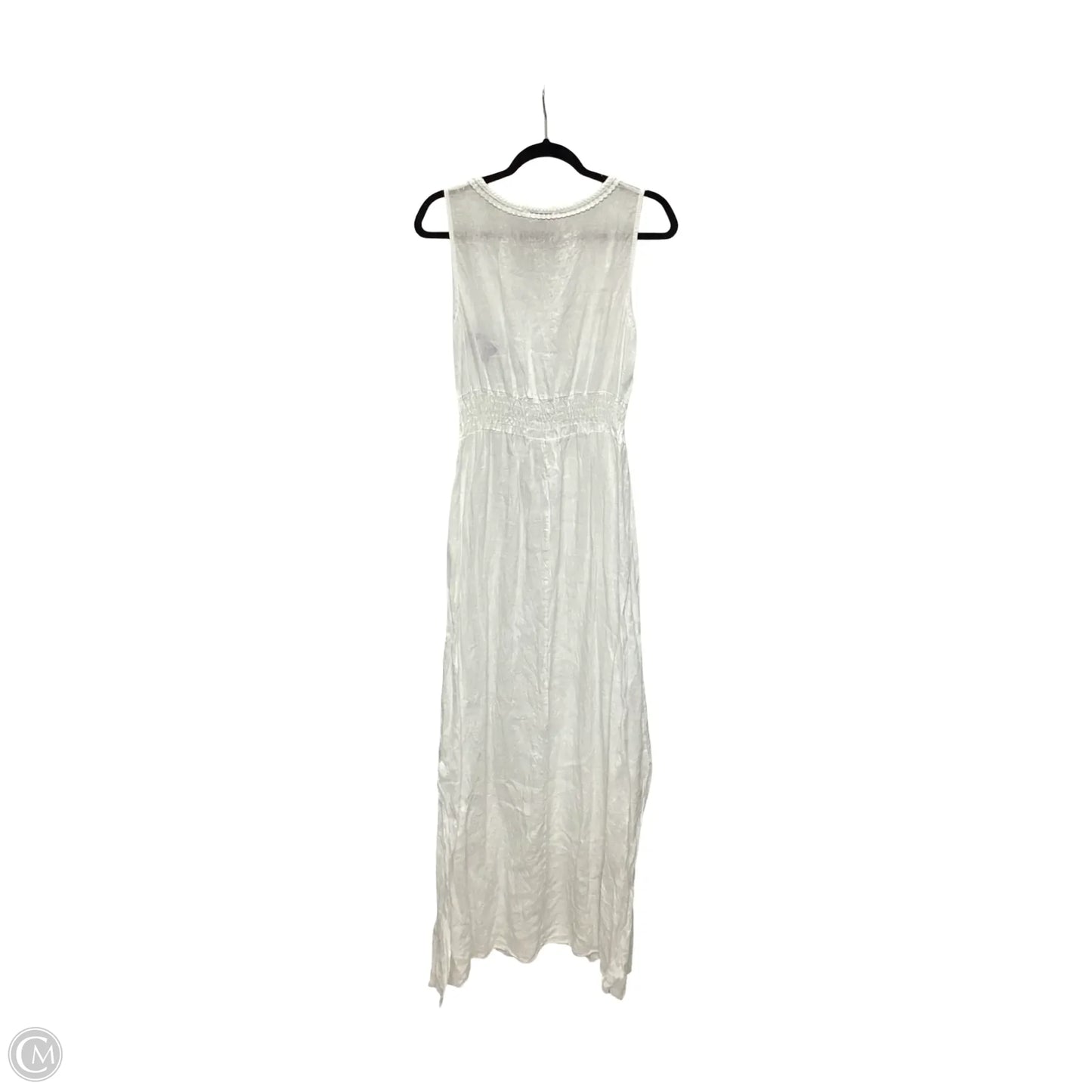 Dress Casual Midi By Terzo Millennio In White, Size: M