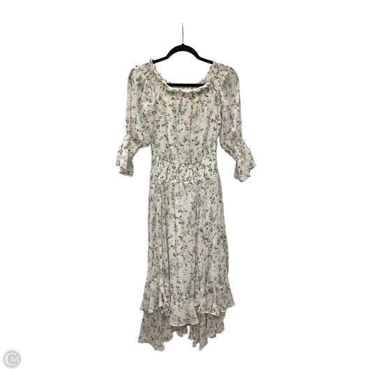 Dress Casual Maxi By Tahari By Arthur Levine In Floral Print, Size: 10