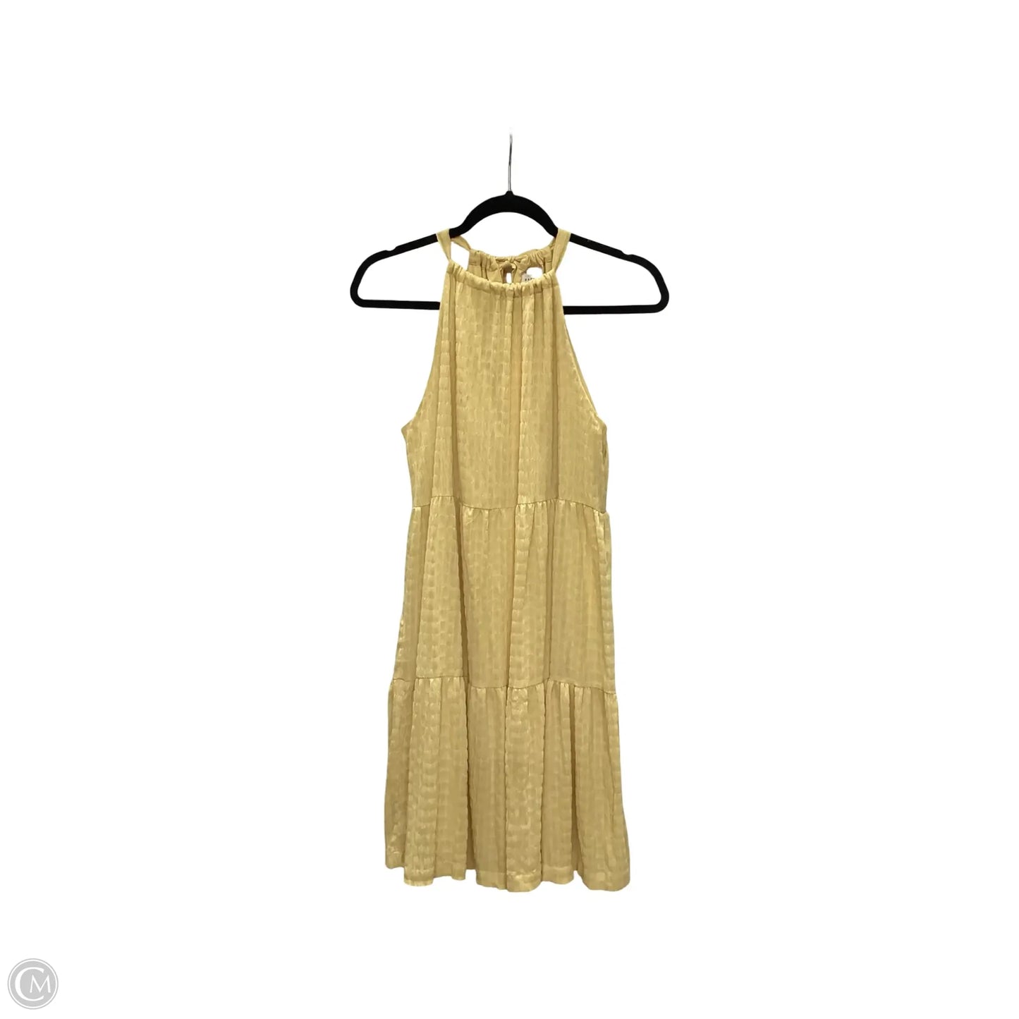 Dress Casual Short By A New Day In Yellow, Size: Xs