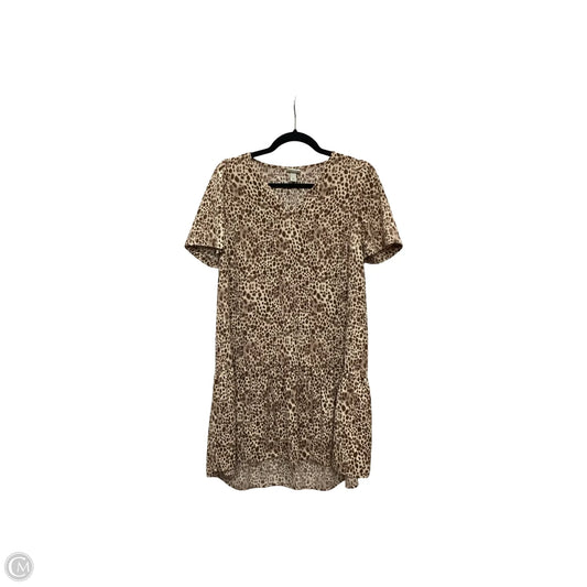 Dress Casual Short By A New Day In Animal Print, Size: Xs