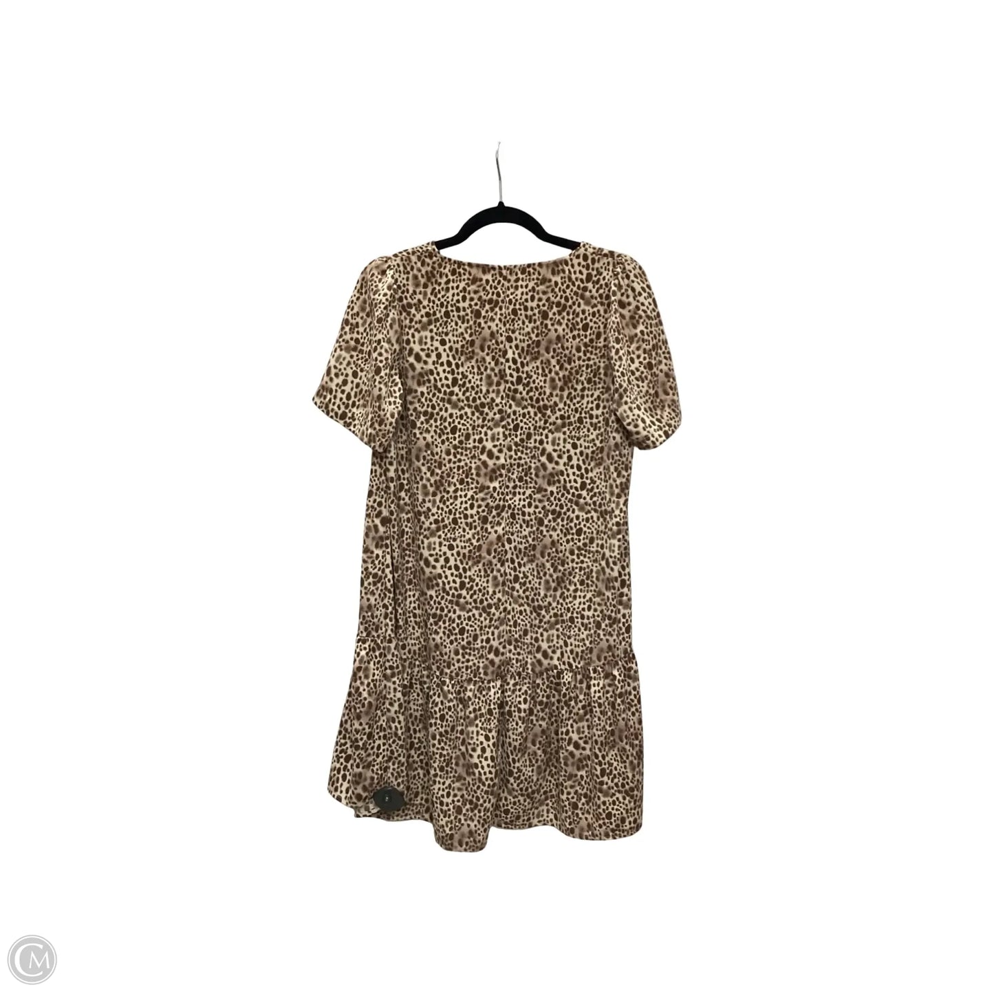 Dress Casual Short By A New Day In Animal Print, Size: Xs
