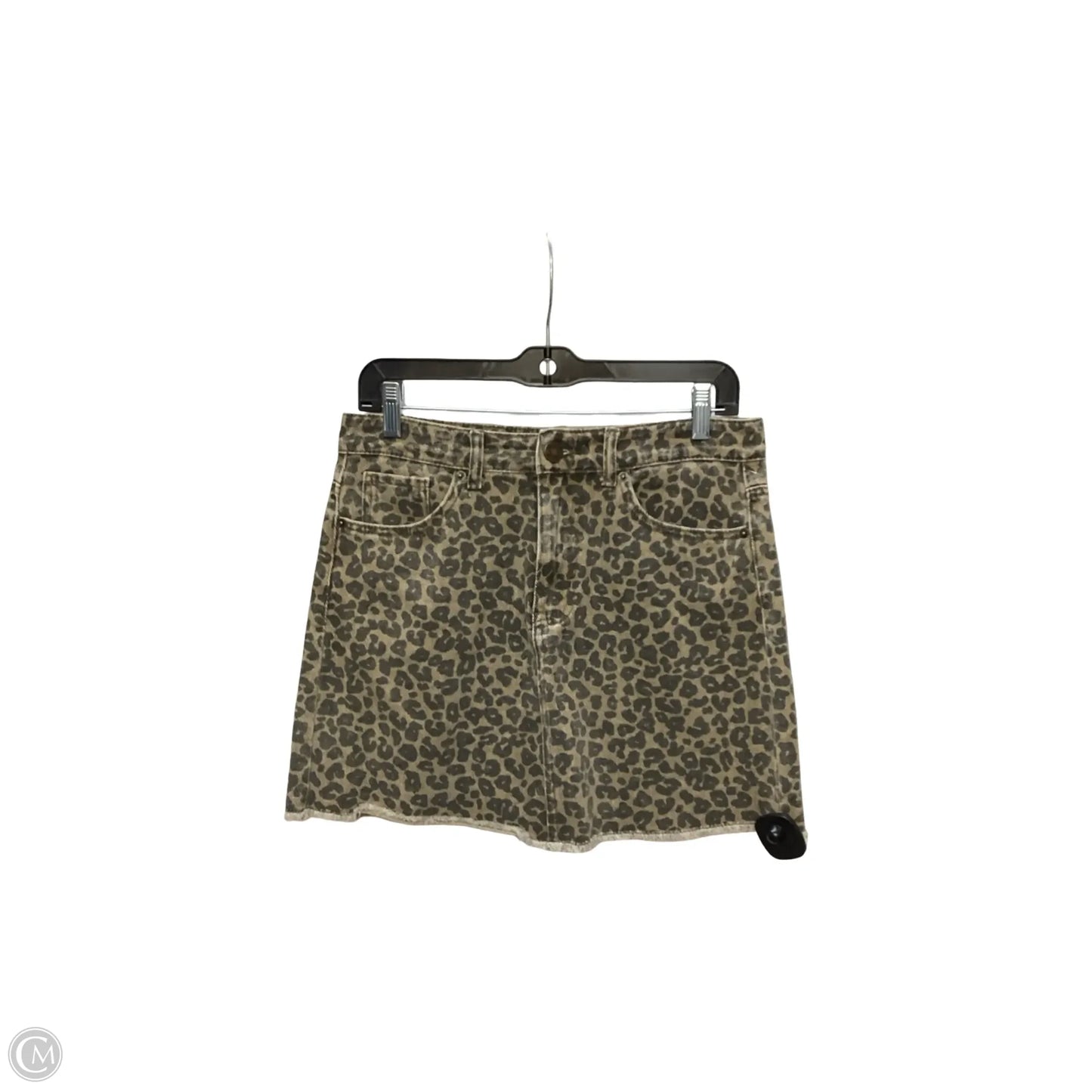 Skirt Mini & Short By Mudpie In Animal Print, Size: S